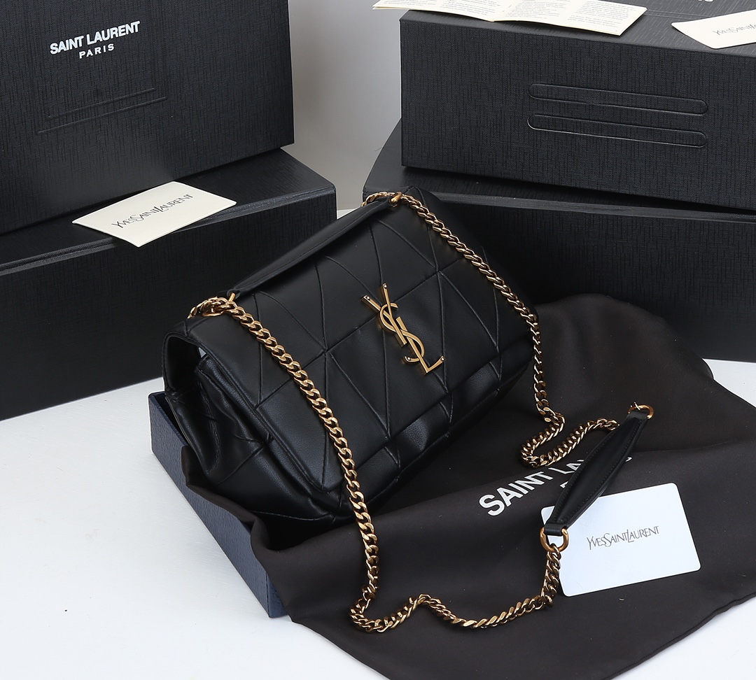 Wholesale Luxury Ysl Jamie Medium “Carre Rive Gauche” In Lambskin - Image 2