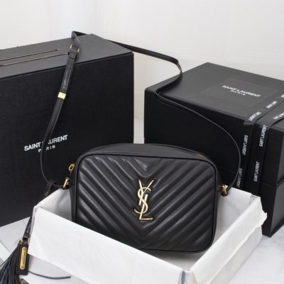 Wholesale Luxury Ysl Lou Camera Bag In Quilted Leather- 5 Colors