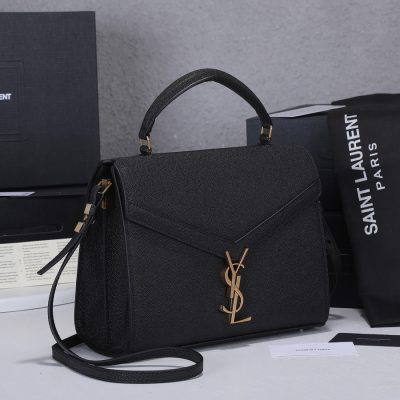 Alternative view of Wholesale Luxury Ysl Cassandra Medium Top Handle Bag- Black/Beige