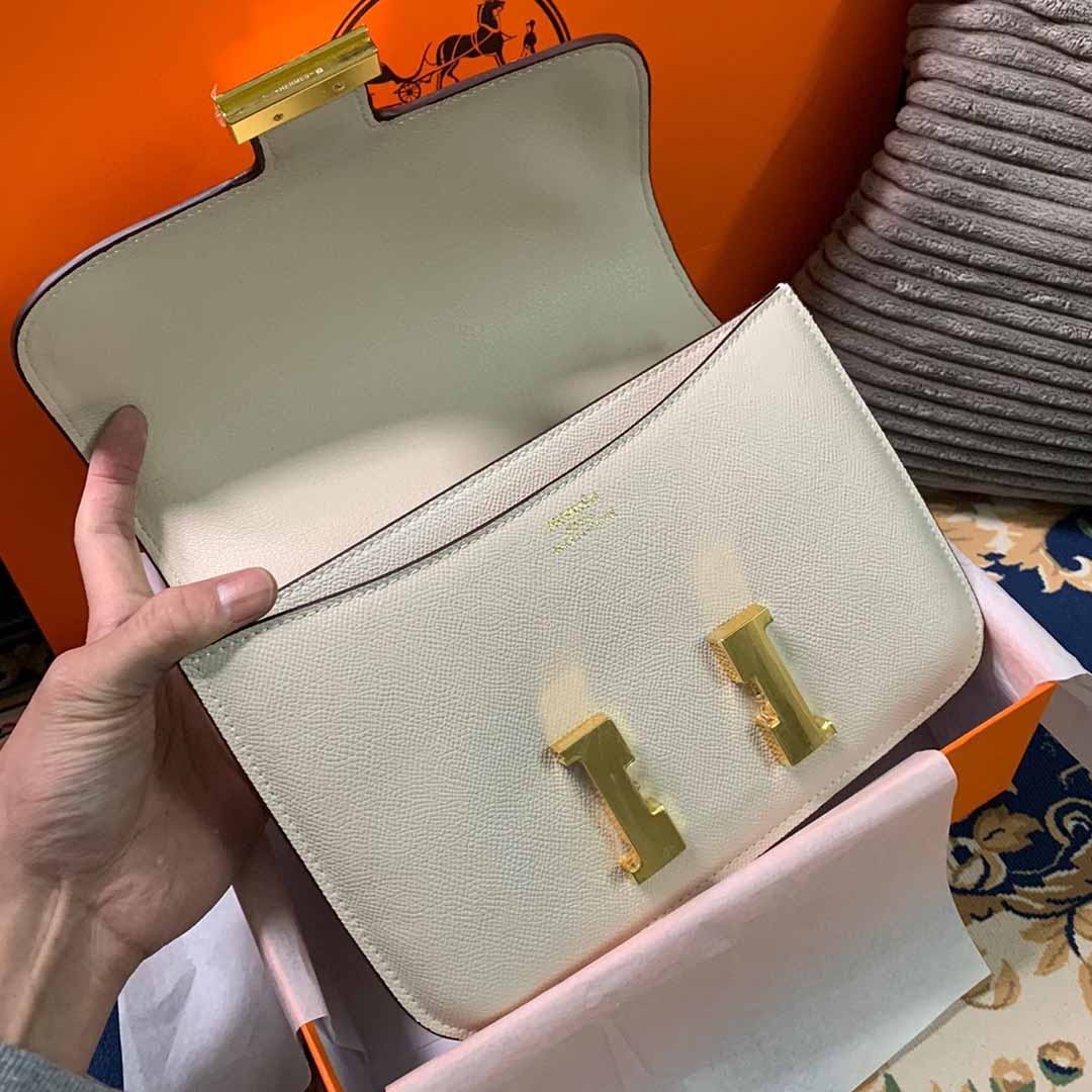 Wholesale Luxury Hermes Aaa-Constance Handbag 24Cm19Cm Black/White/Pink - Image 16
