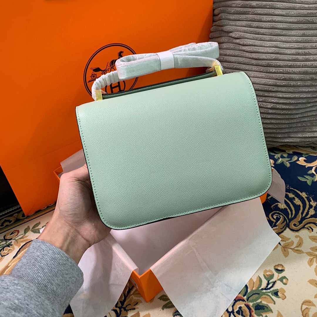 Wholesale Luxury Hermes Aaa-Constance Handbag 24Cm19Cm Black/White/Pink - Image 23