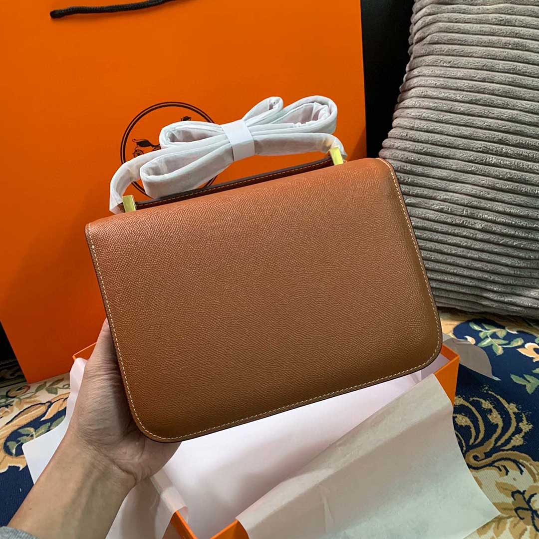 Wholesale Luxury Hermes Aaa-Constance Handbag 24Cm19Cm Black/White/Pink - Image 28
