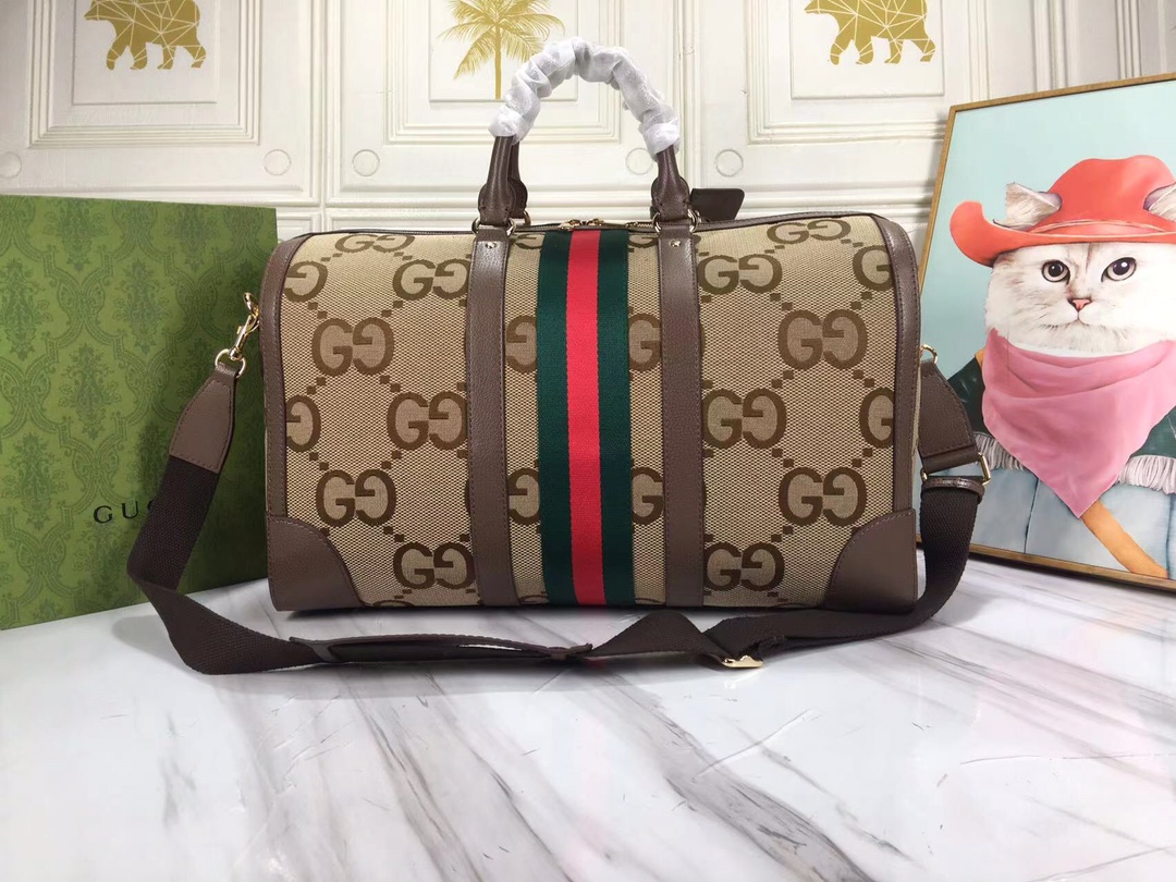 Wholesale Luxury Gucci Jumbo Medium Duffle Bag - Image 4