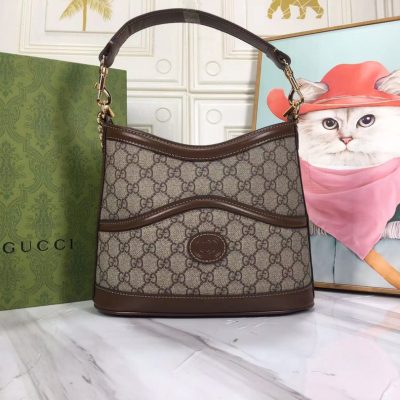 Wholesale Luxury Gucci Large Shoulder Bag With Interlocking G