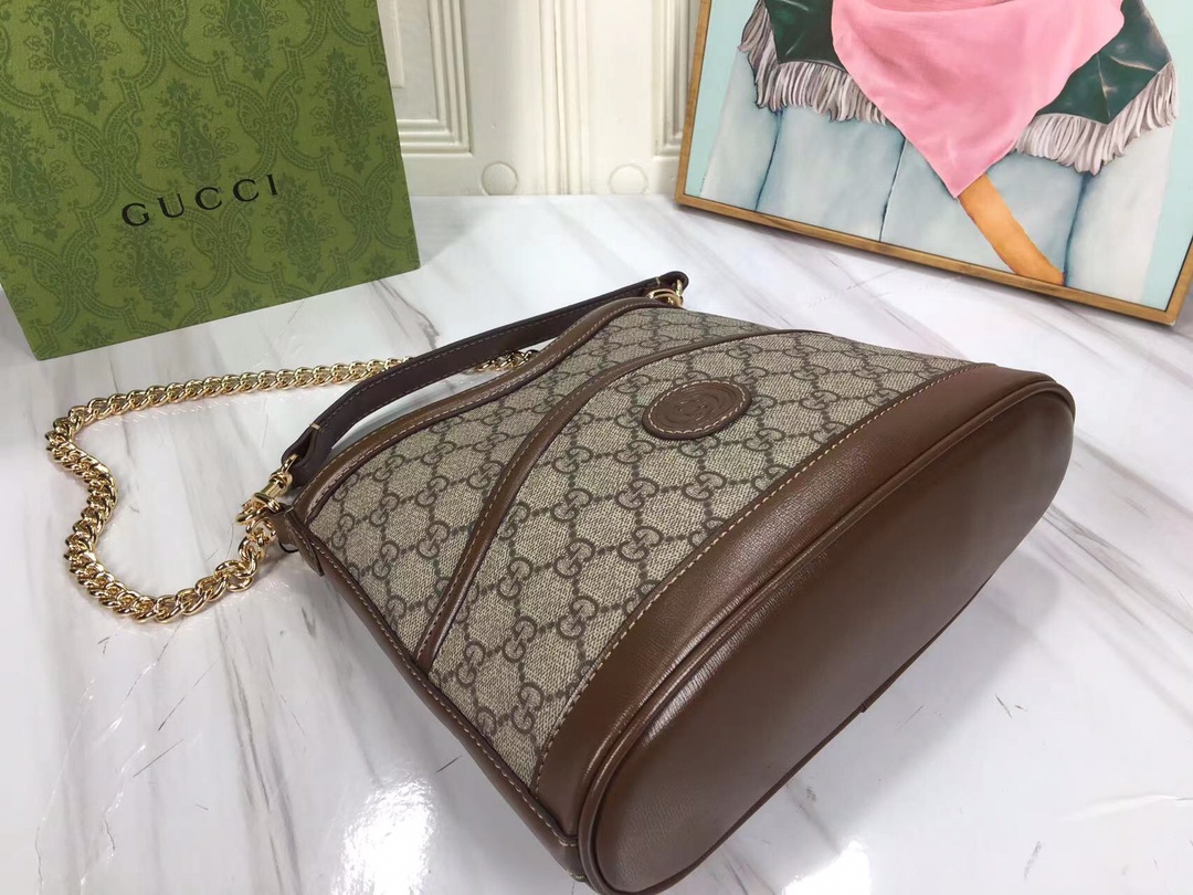 Wholesale Luxury Gucci Large Shoulder Bag With Interlocking G - Image 6