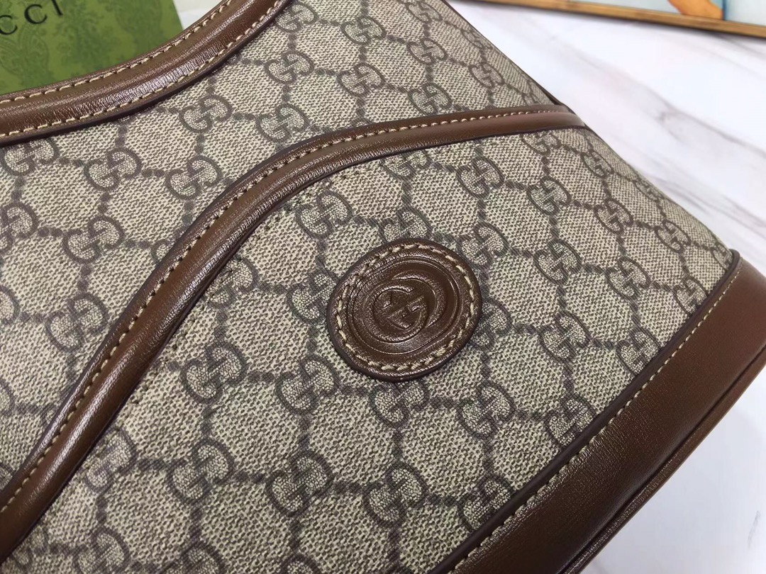 Wholesale Luxury Gucci Large Shoulder Bag With Interlocking G - Image 7