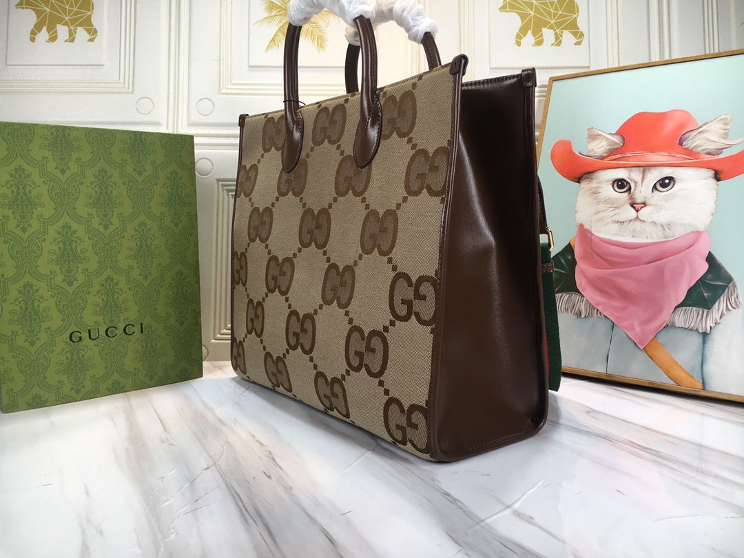 Wholesale Luxury Gucci Tote Bag With Jumbo Gg - Image 3