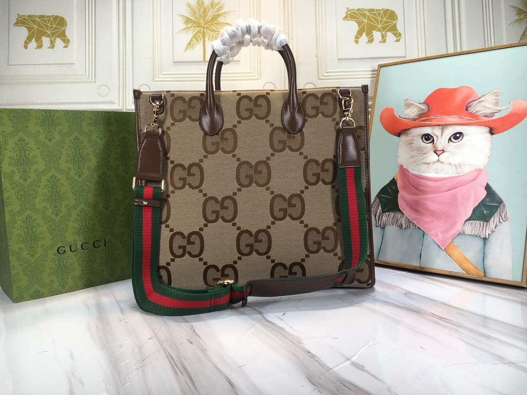Wholesale Luxury Gucci Tote Bag With Jumbo Gg - Image 4