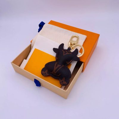 Alternative view of Wholesale Luxury Louis Vuitton Cute Calf Bag Charm And Key Holder