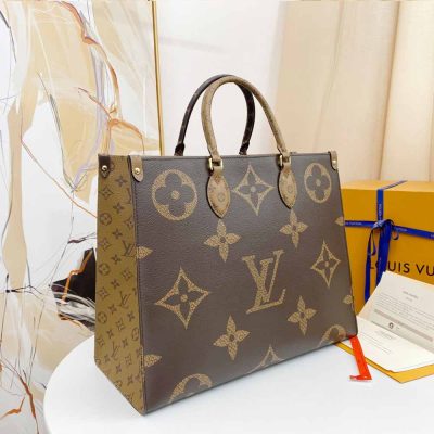 Wholesale Luxury Louis Vuitton Onthego Gm-M45320 41Cm Blk/Blue/Red