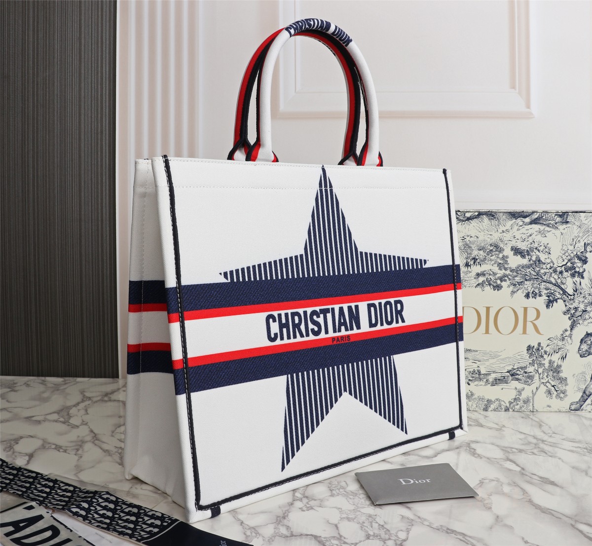 Wholesale Luxury Dior Vintage Oblique Book Tote W9898 42/36Cm - Image 2