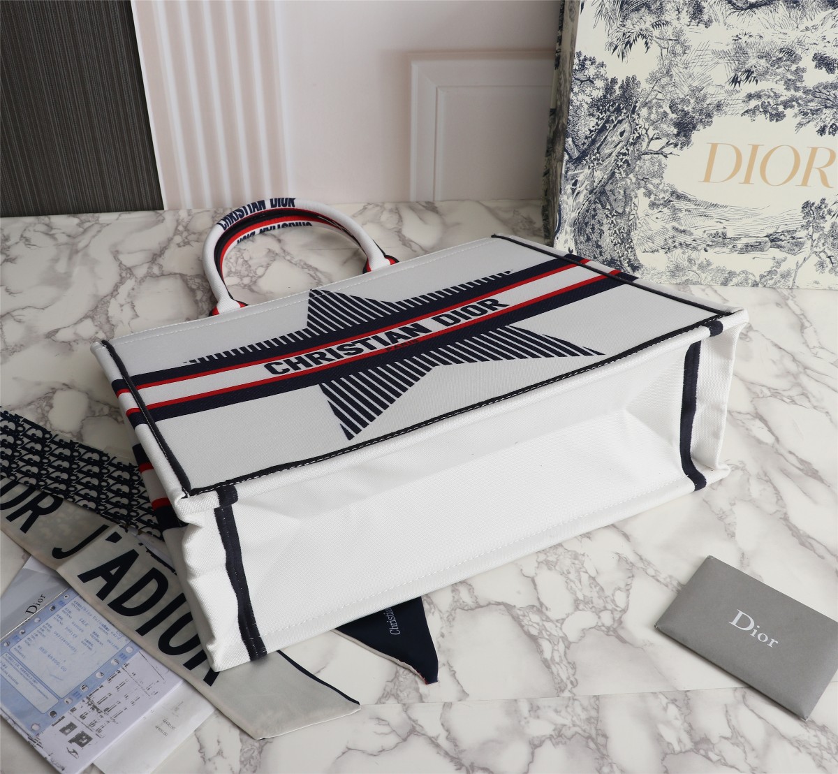 Wholesale Luxury Dior Vintage Oblique Book Tote W9898 42/36Cm - Image 7
