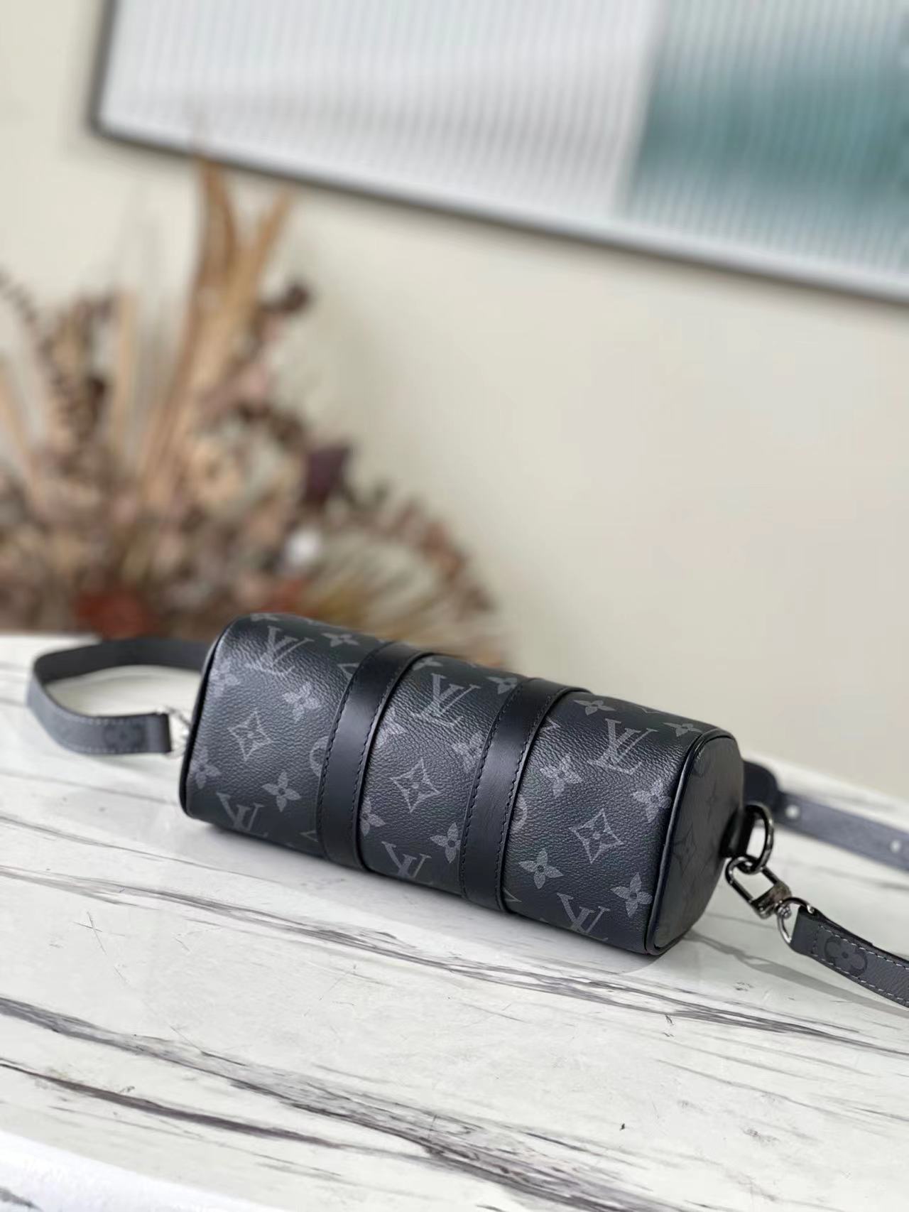 Wholesale Luxury Louis Vuitton Monogram Eclipse Keepall Xs M45947 - Image 4