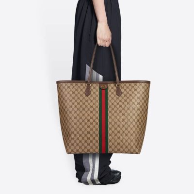 Alternative view of Wholesale Luxury Balenciaga X Gucci Hacker Large Tote Bag 680127 Beige