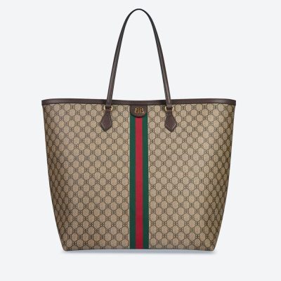 Wholesale Luxury Balenciaga X Gucci Hacker Large Tote Bag 680127 Beige