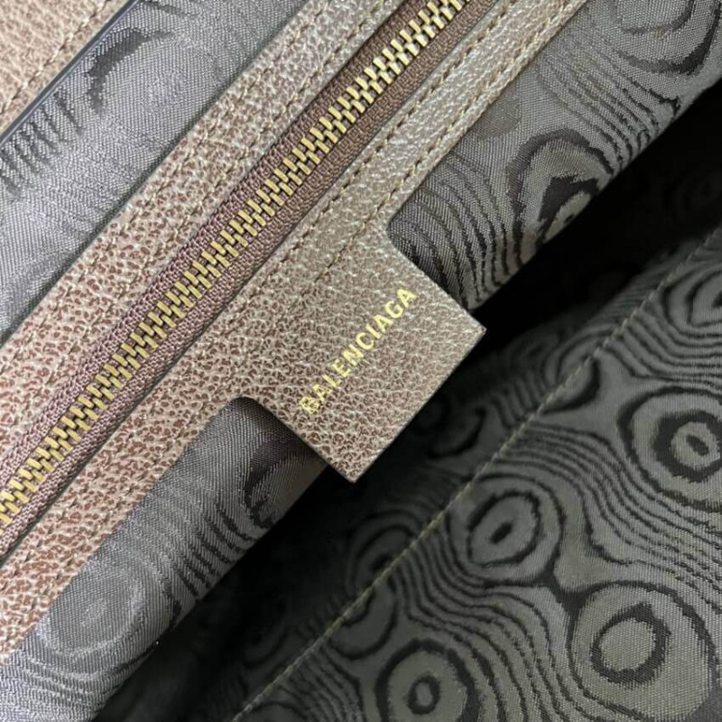 Wholesale Luxury Balenciaga X Gucci Hacker Large Tote Bag 680127 Beige - Image 10