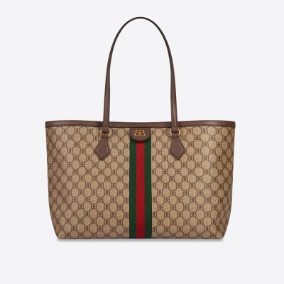 Wholesale Luxury Balenciaga X Gucci Hacker Medium Tote Bag 680125 Beige