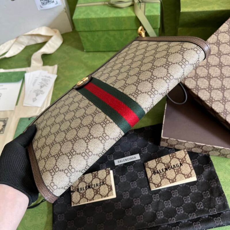 Wholesale Luxury Balenciaga X Gucci Hacker Pouch 680382 - Image 3