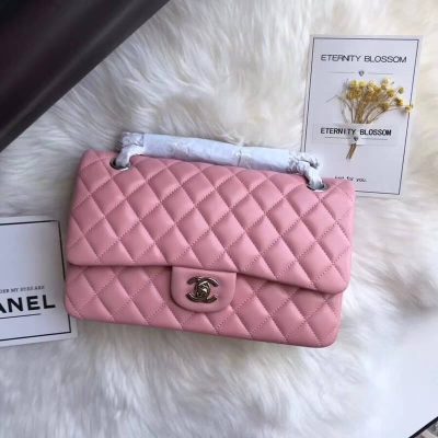 Alternative view of Wholesale Luxury Chanel 1112 Pink Medium Size 2.55 Lambskin Leather Flap Bag