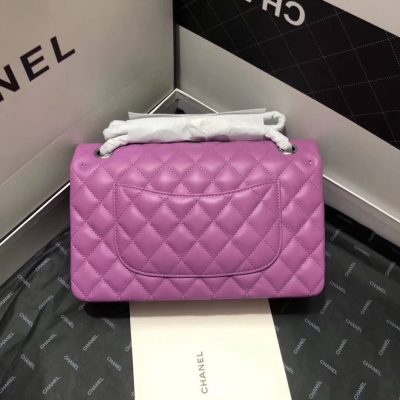 Alternative view of Wholesale Luxury Chanel 1112 Purple Medium Size 2.55 Lambskin Leather Flap Bag