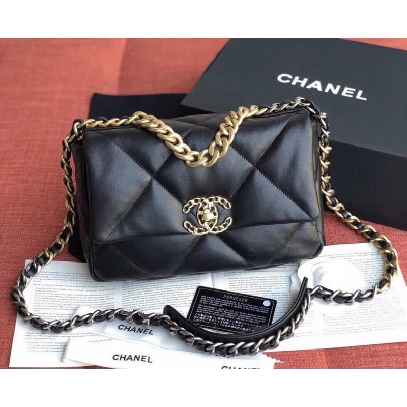 Wholesale Luxury Chanel 19 Lambskin Flap Bag As1160 - Image 2