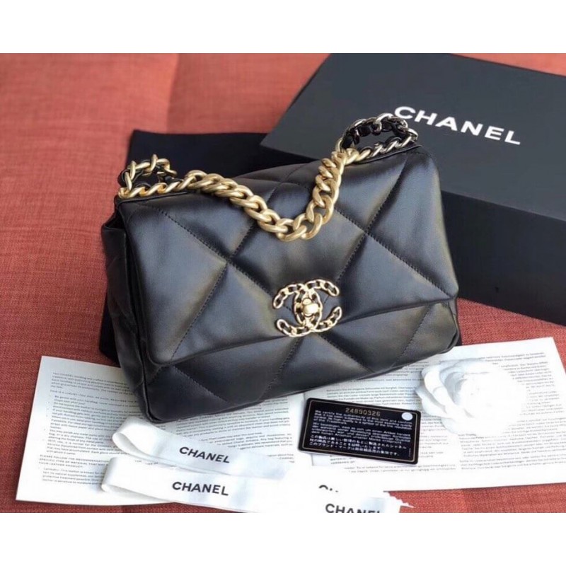 Wholesale Luxury Chanel 19 Lambskin Flap Bag As1160 - Image 3