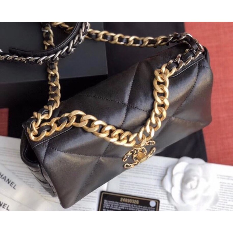 Wholesale Luxury Chanel 19 Lambskin Flap Bag As1160 - Image 4