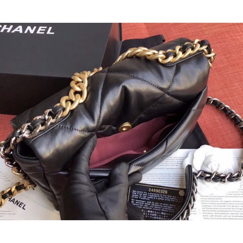 Wholesale Luxury Chanel 19 Lambskin Flap Bag As1160 - Image 6