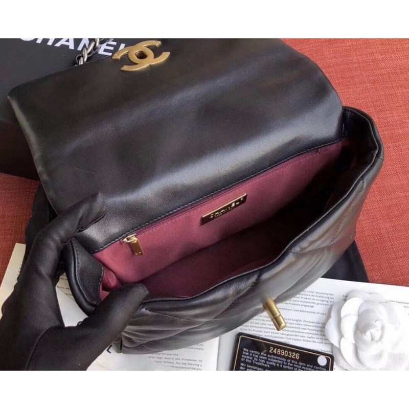 Wholesale Luxury Chanel 19 Lambskin Flap Bag As1160 - Image 9