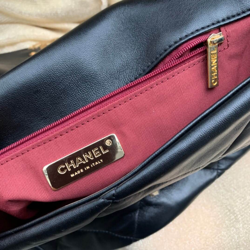 Wholesale Luxury Chanel 19 Large Lambskin Flap Bag As1161 - Image 12