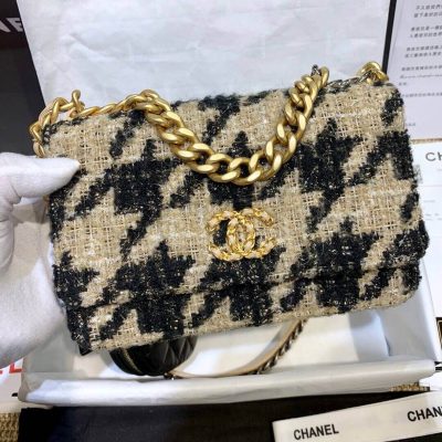 Alternative view of Wholesale Luxury Chanel 19 Tweed Woc With Leather Coin Purse Ap0985