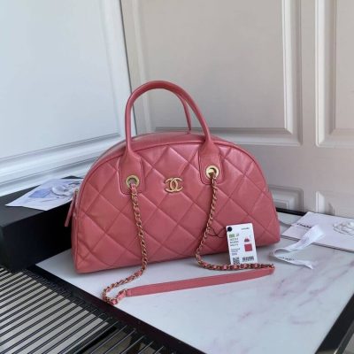 Alternative view of Wholesale Luxury Chanel Calfskin Bowling Bag As2223