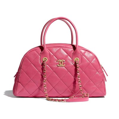 Wholesale Luxury Chanel Calfskin Bowling Bag As2223