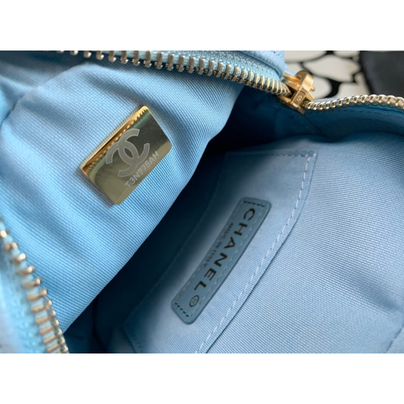 Wholesale Luxury Chanel Caviar Calfskin Pearl Crush Gold Ball Phone Clutch With Chain 99098 - Image 9