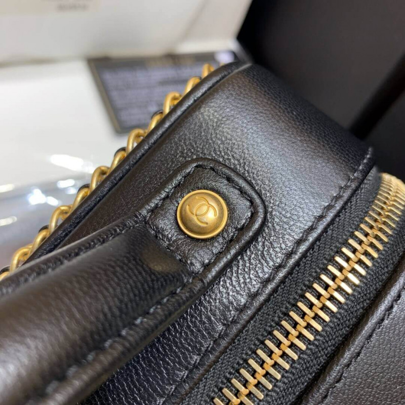 Wholesale Luxury Chanel Chain Around Cc Filigree Small Vanity Bag As1785 - Image 11