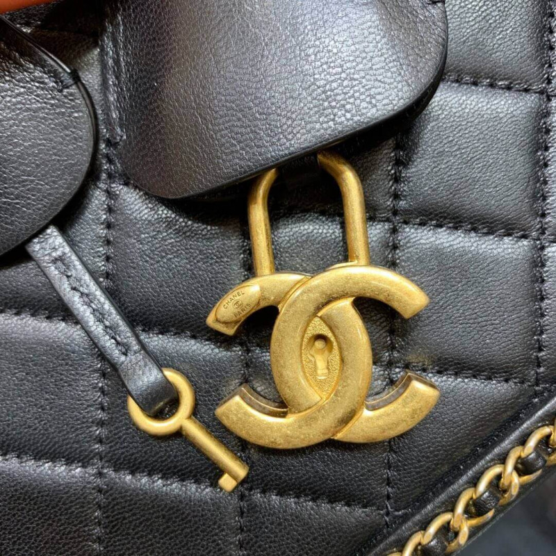 Wholesale Luxury Chanel Chain Around Cc Filigree Small Vanity Bag As1785 - Image 14