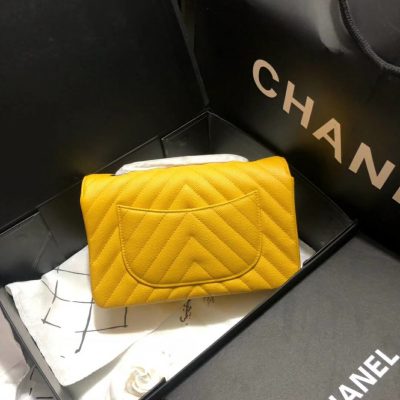 Alternative view of Wholesale Luxury Chanel Chevron Caviar Leathe 20Cm Classic Flap Bag 1116