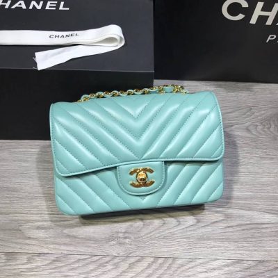 Wholesale Luxury Chanel Chevron Lambskin 20Cm Classic Flap Bag 1116