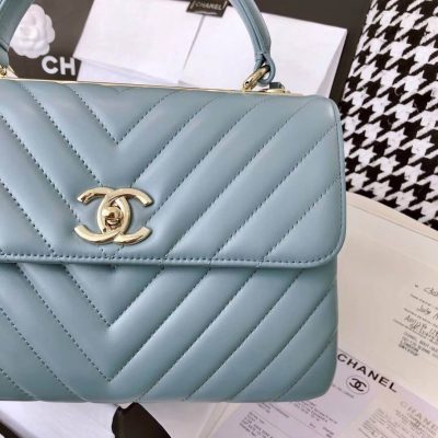 Alternative view of Wholesale Luxury Chanel Chevron Quilted Small Trendy Cc 25453
