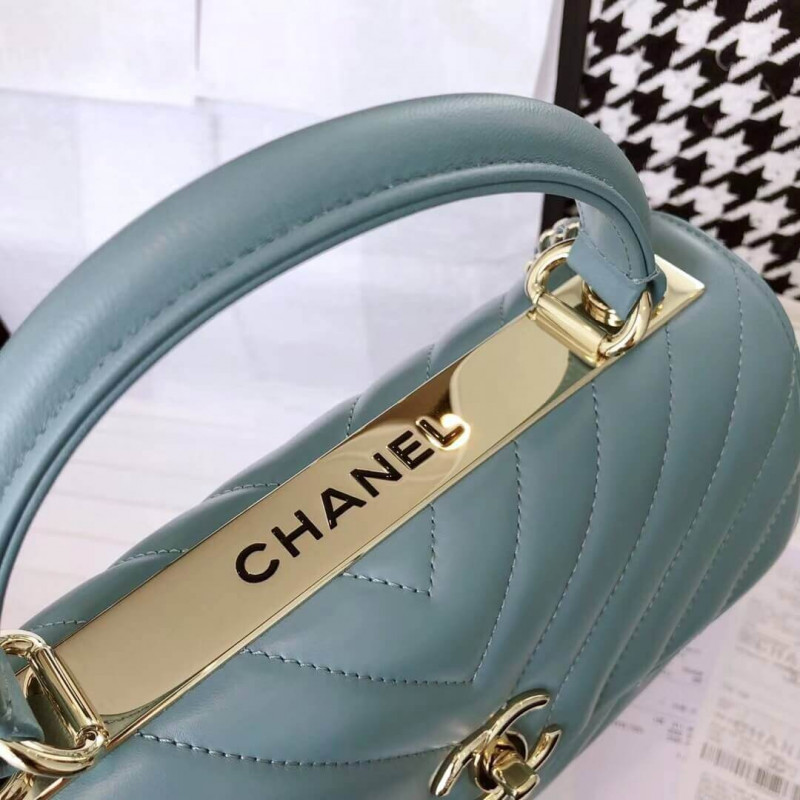 Wholesale Luxury Chanel Chevron Quilted Small Trendy Cc 25453 - Image 4