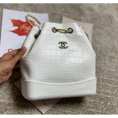 Alternative view of Wholesale Luxury Chanel Crocodile Leather Backpack A94485