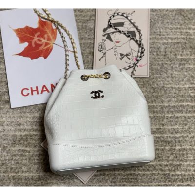 Wholesale Luxury Chanel Crocodile Leather Backpack A94485