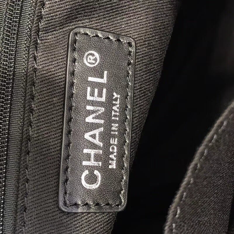Wholesale Luxury Chanel Deauville Chain Shoulder Tote 33Cm Canvas Bag A66939 - Image 8