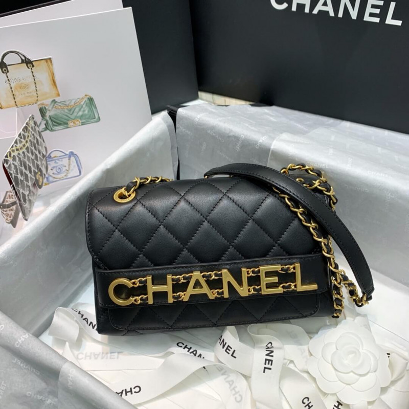 Wholesale Luxury Chanel Front Logo Small Flap Bag As1490 - Image 6