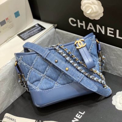 Alternative view of Wholesale Luxury Chanel Gabrielle Small Hobo Bag Denim Calfskin A91810