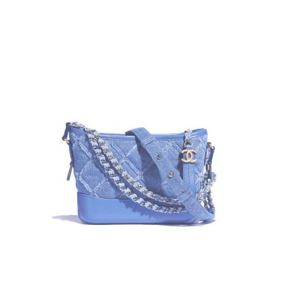 Wholesale Luxury Chanel Gabrielle Small Hobo Bag Denim Calfskin A91810