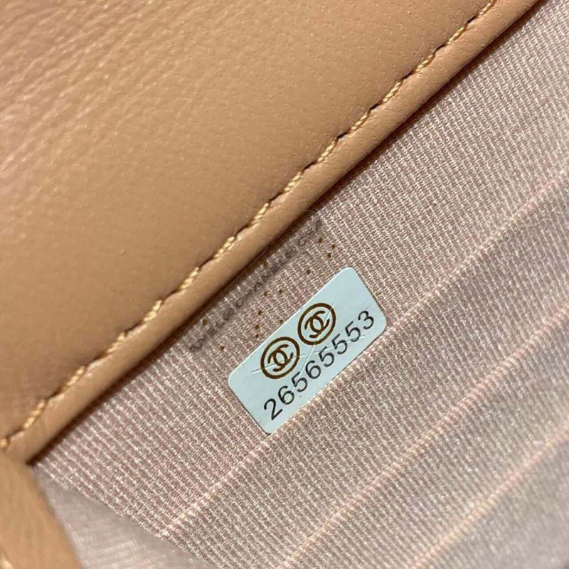 Wholesale Luxury Chanel Goatskin Quilted 19 Woc Flap Bag On Chain 422740 - Image 6