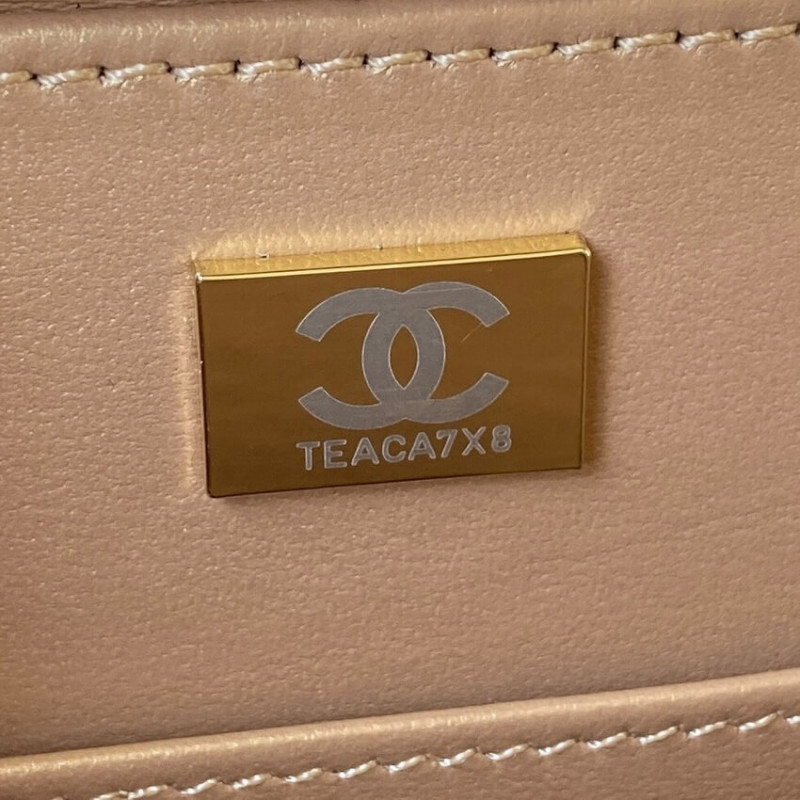Wholesale Luxury Chanel Gold Vanity Case In Lambskin Style As2900 - Image 10