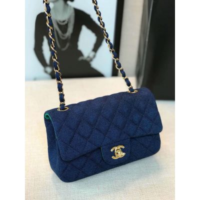 Alternative view of Wholesale Luxury Chanel Jersey Classic Handbag A01112