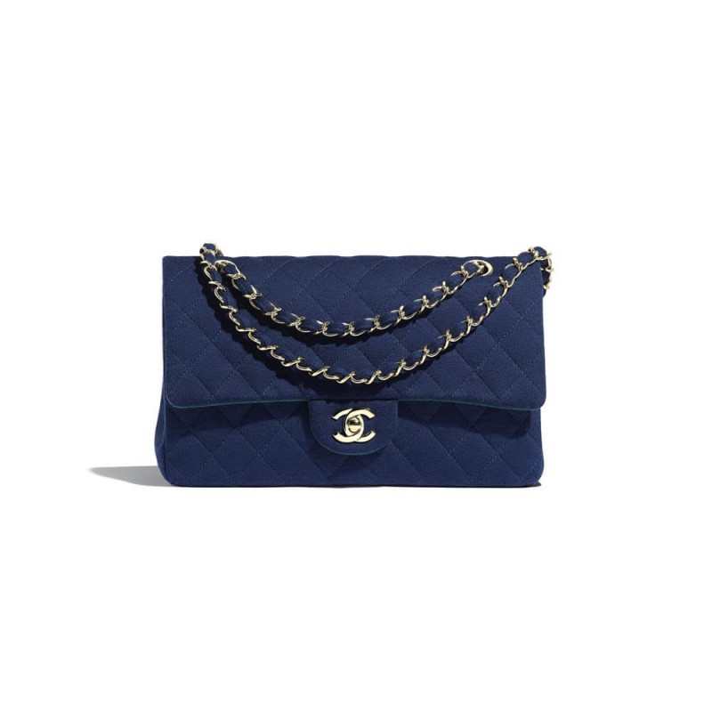 Wholesale Luxury Chanel Jersey Classic Handbag A01112